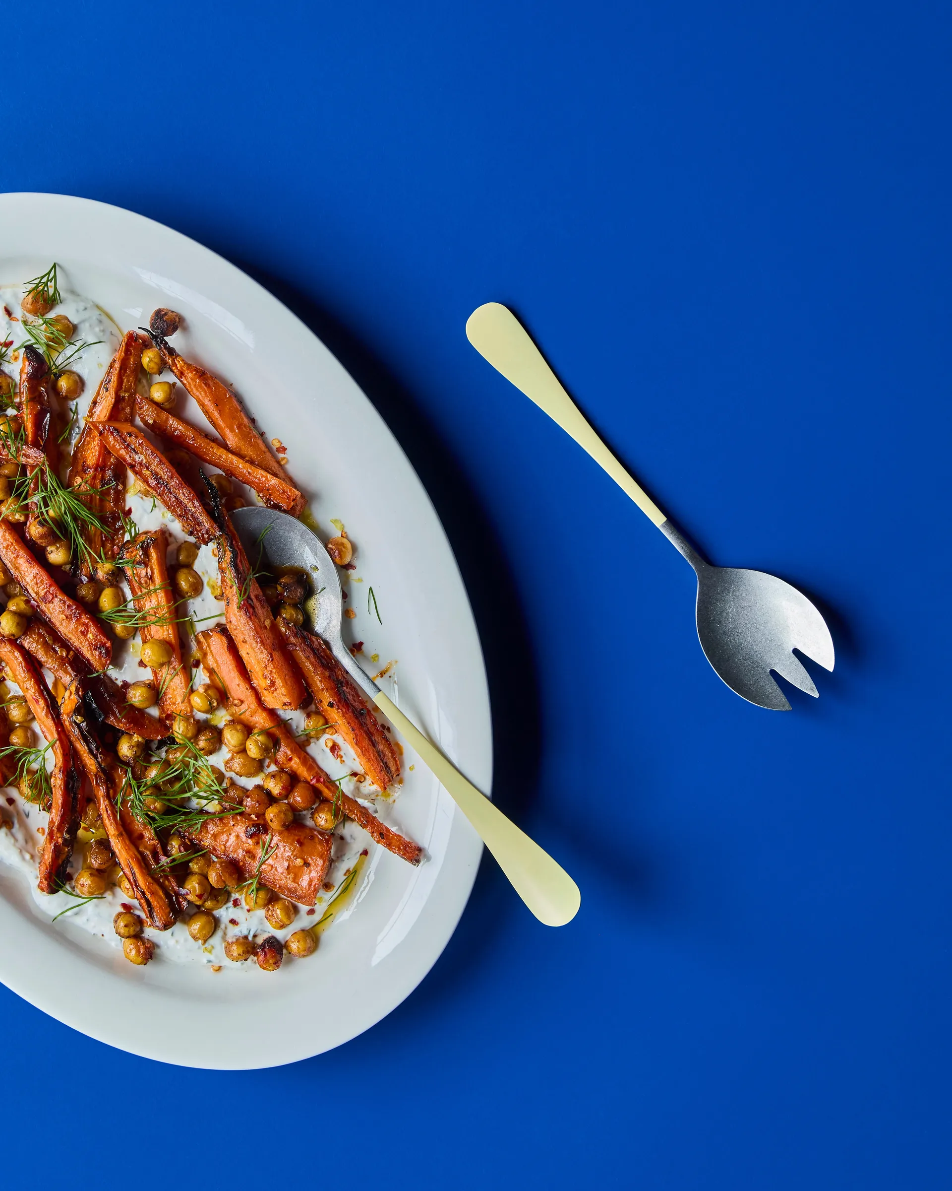 Nicolas Vahé salad servers 2 pcs, Yellow Nicolas Vahé