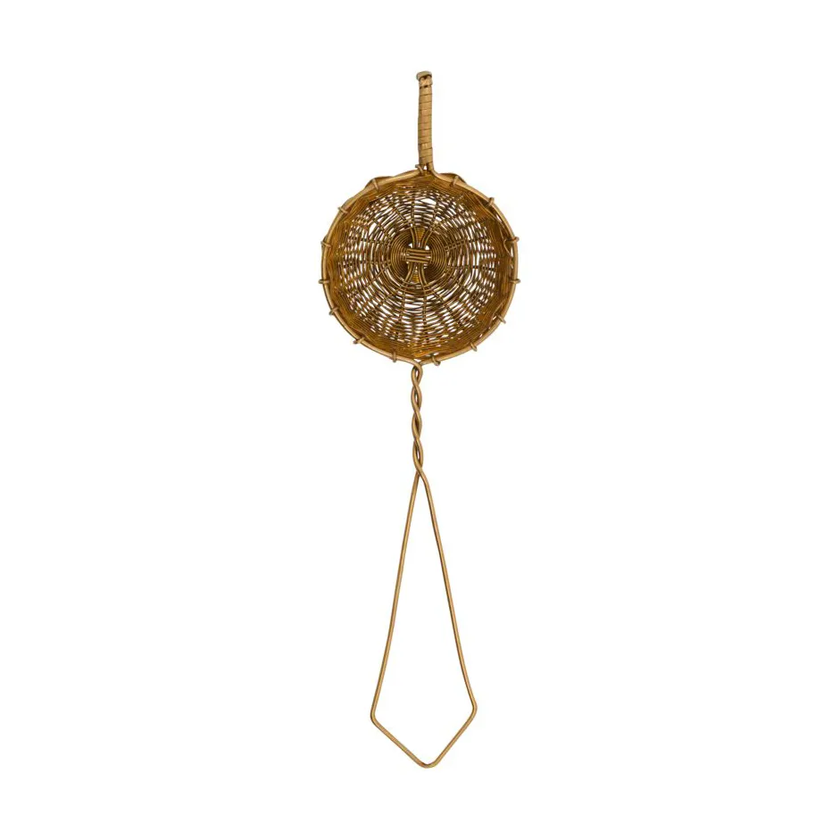 Nicolas Vahé Presentation tea strainer Golden | Scandinavian Design | Gold-coloured