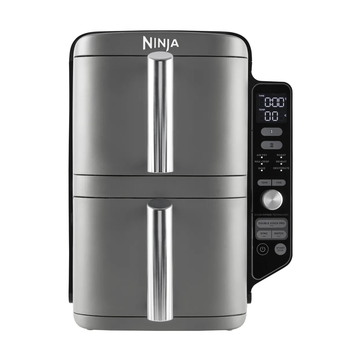 Ninja Air Fryer SL400EU double stack XL 2 drawers 9.5 L Black