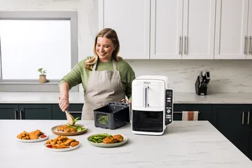 Ninja Air Fryer SL400EUWH double stack XL 2 drawers 9.5 L - White - Ninja