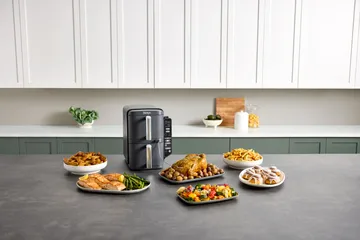 Ninja Air Fryer SL451EU stacked dual zone XL 9.5 L - Black - Ninja