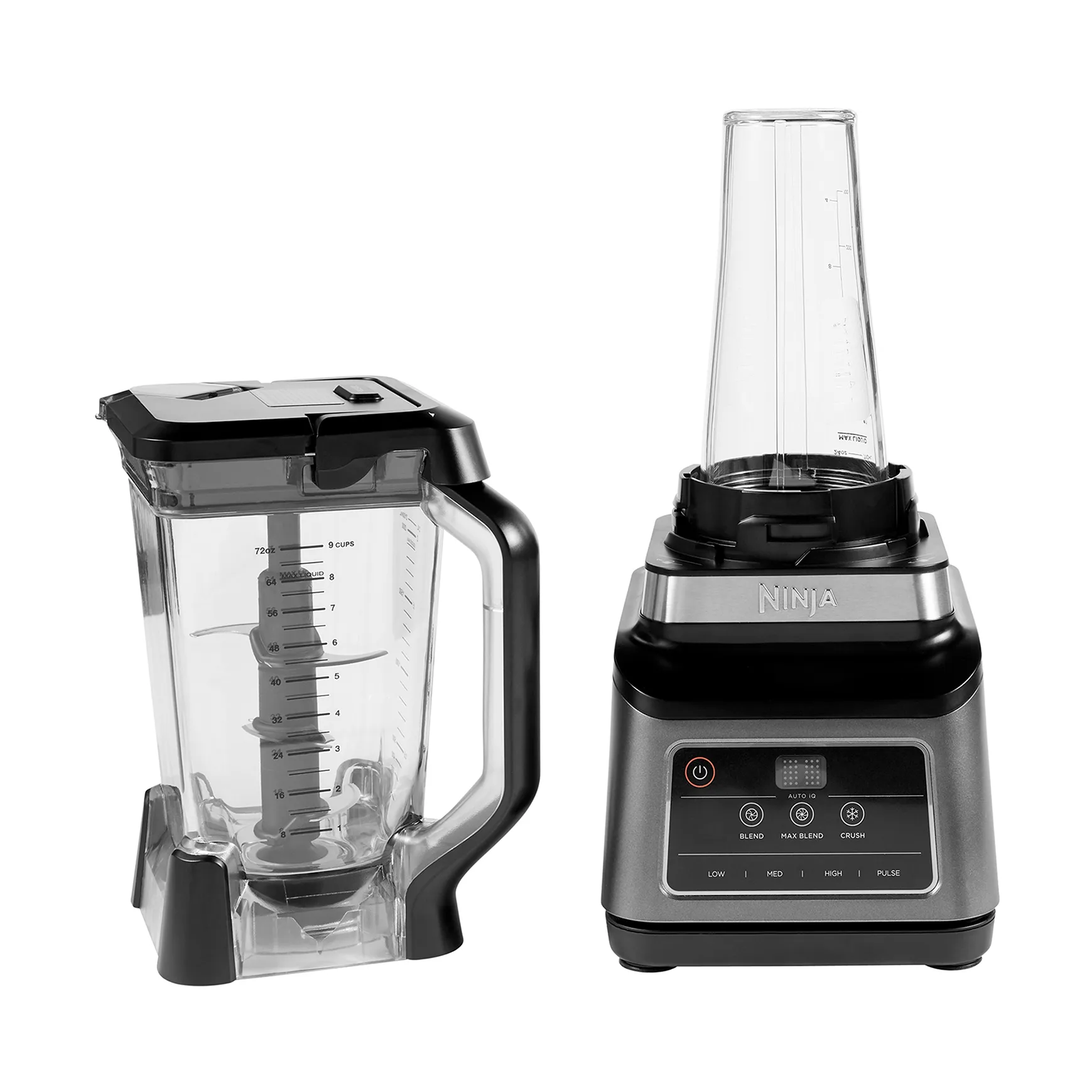 Ninja BN750 2-in-1 blender with Auto-iQ, Black Ninja