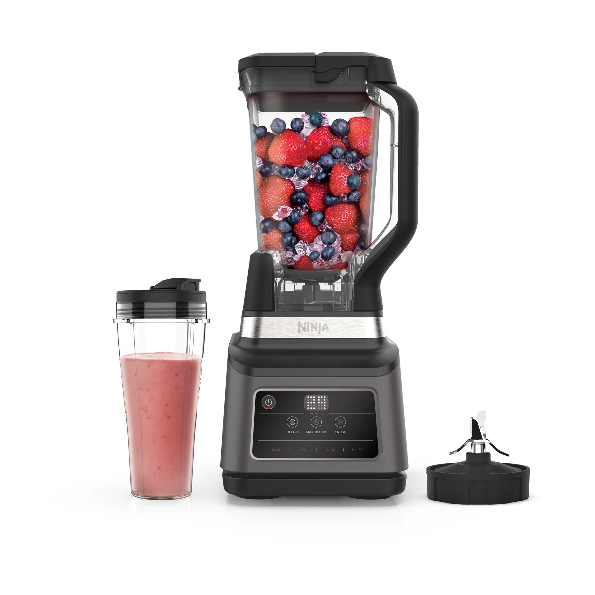 Ninja BN750 2-in-1 blender with Auto-iQ, Black Ninja