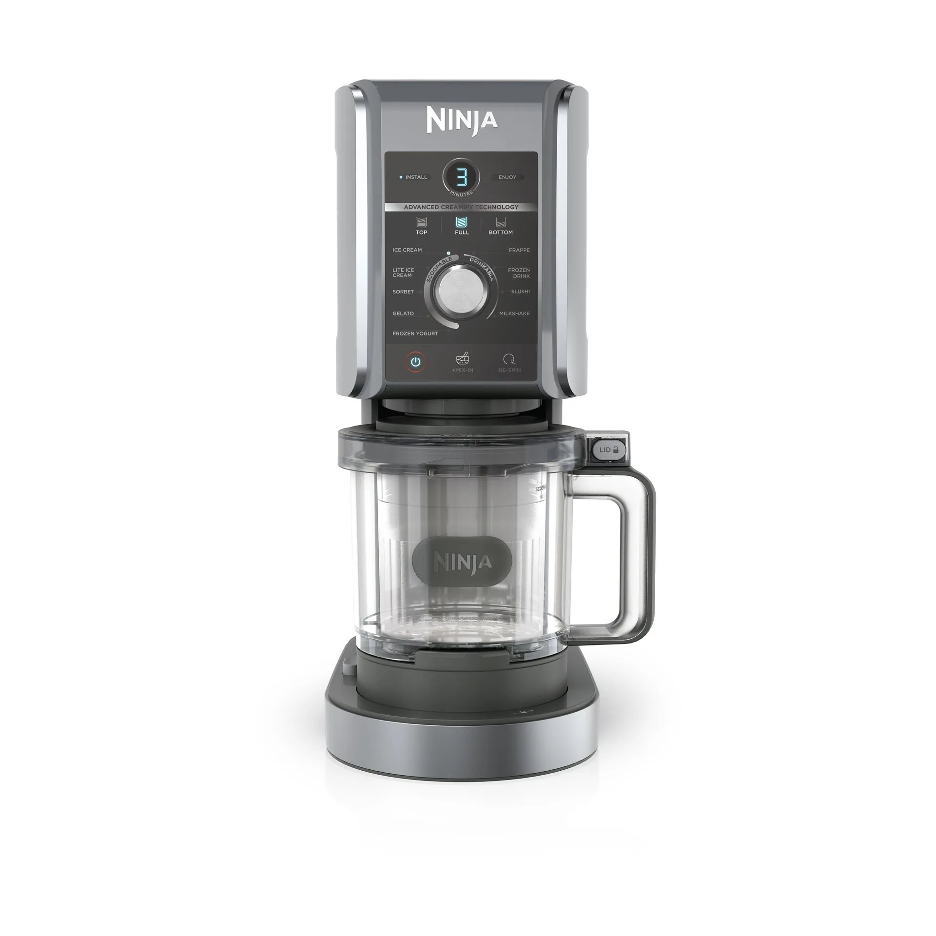 Ninja CREAMi deluxe NC502EU ice cream and dessert maker, Black Ninja