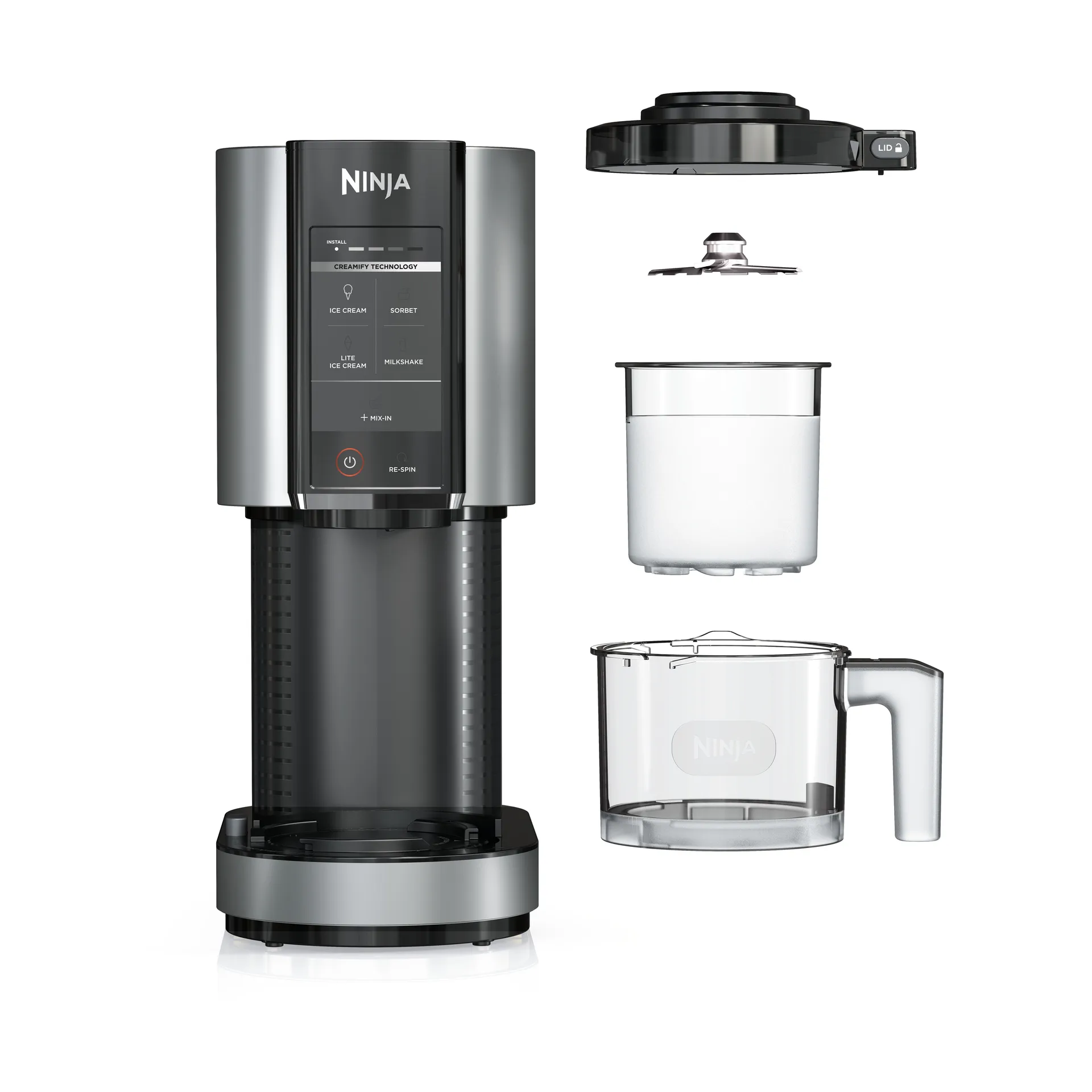 Ninja CREAMi NC302EU ice cream and dessert maker, Black Ninja