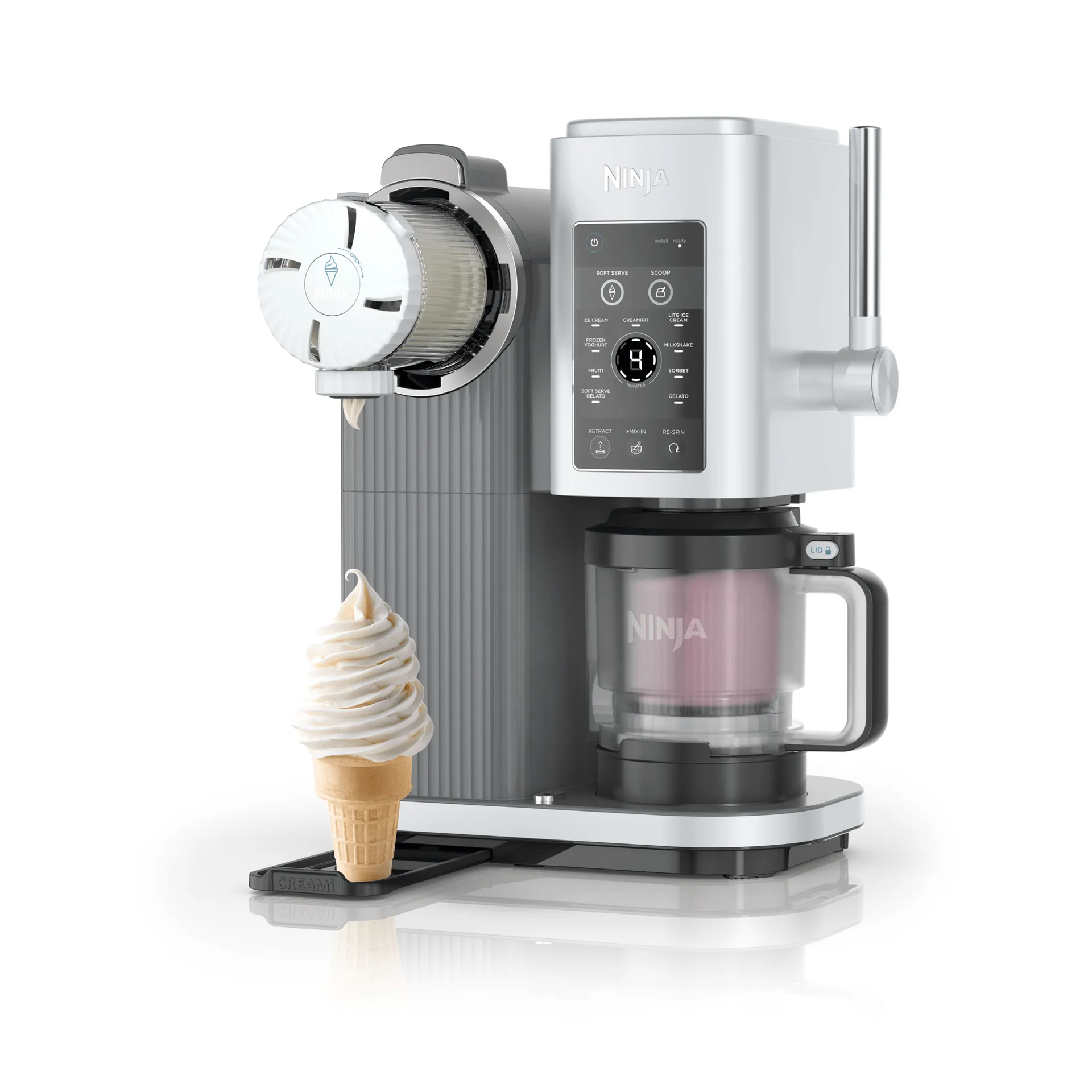 Ninja Creami Swirl ice cream and dessert maker, Black Ninja