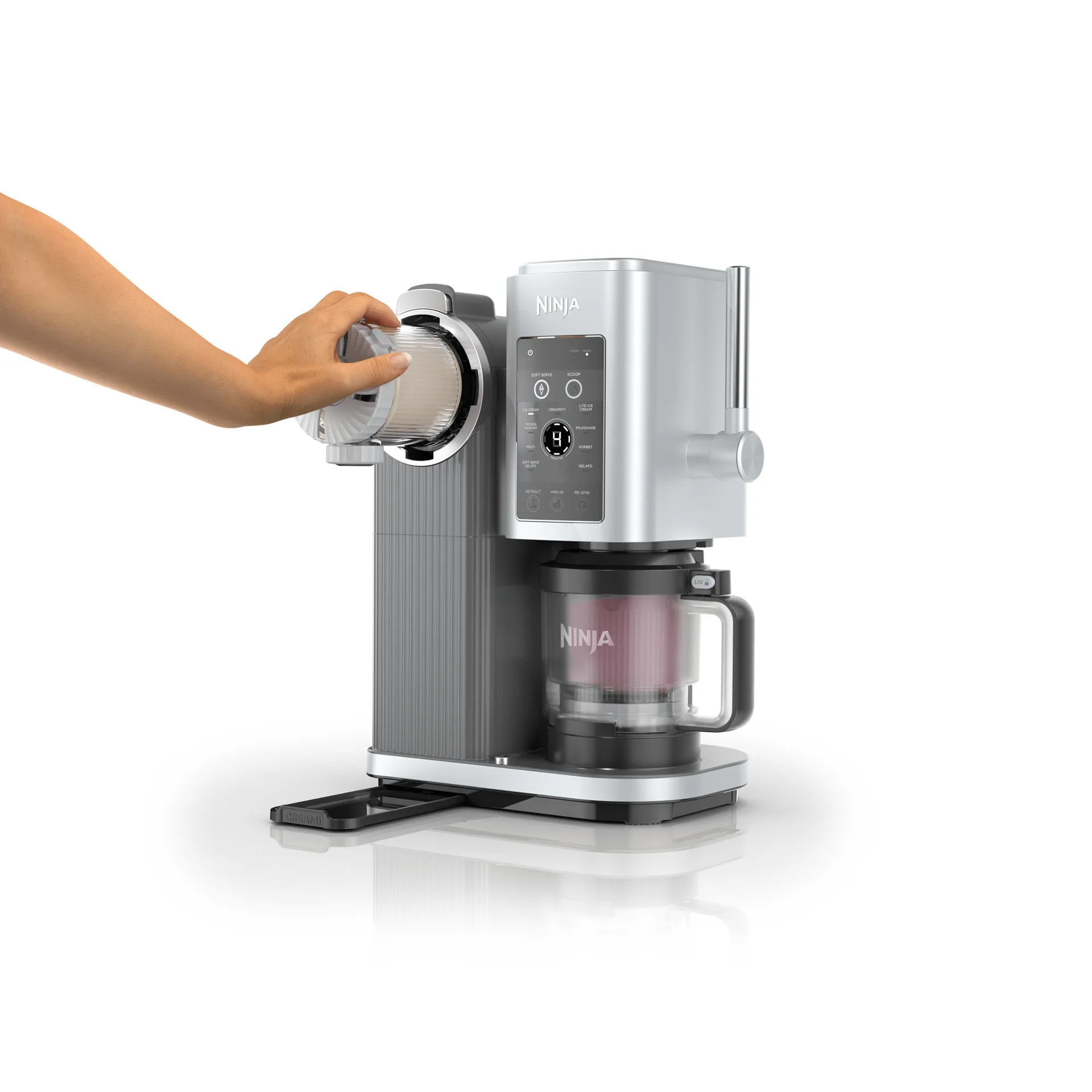 Ninja Creami Swirl ice cream and dessert maker, Black Ninja