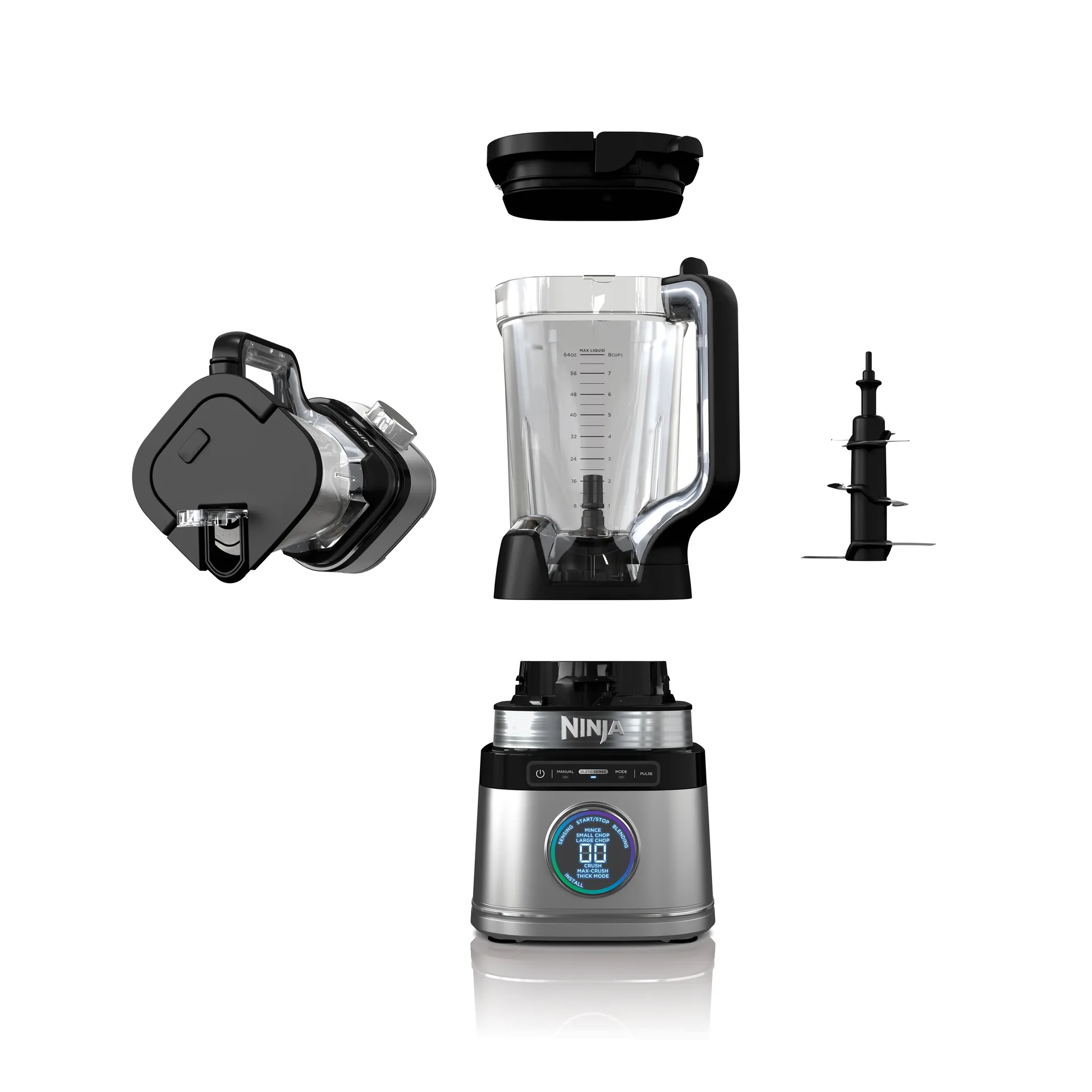 Ninja Detect TB201 power blender 1.9 L, Black Ninja
