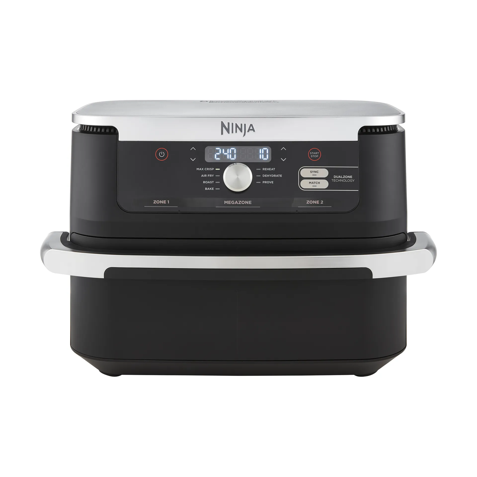 Ninja Foodi Air Fryer AF500EU FlexDrawer 10.4 L, Black Ninja