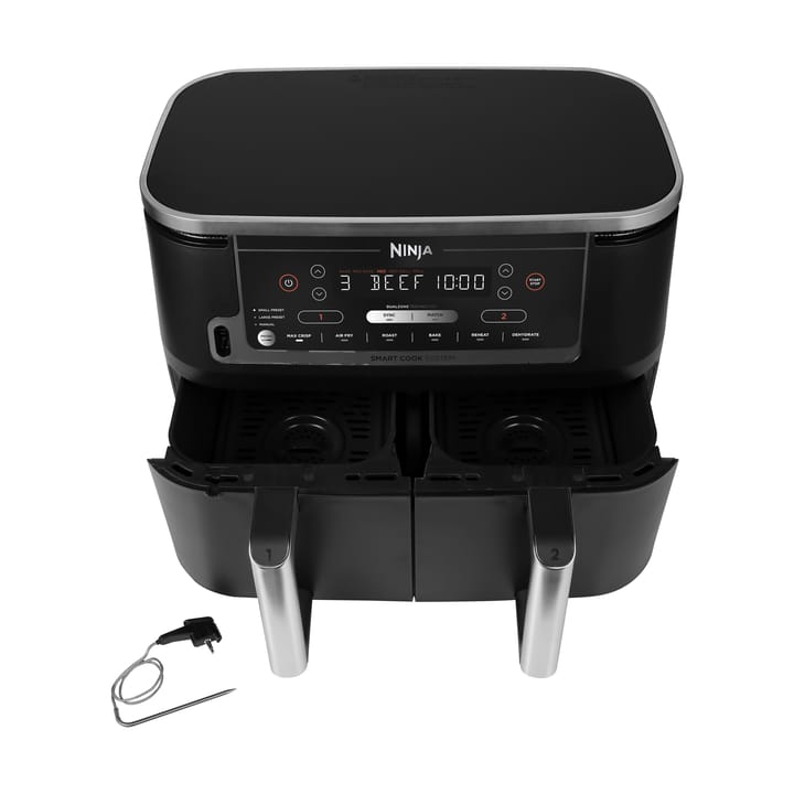 Ninja foodi air fryer dual zone 7.6 litre black hotsell