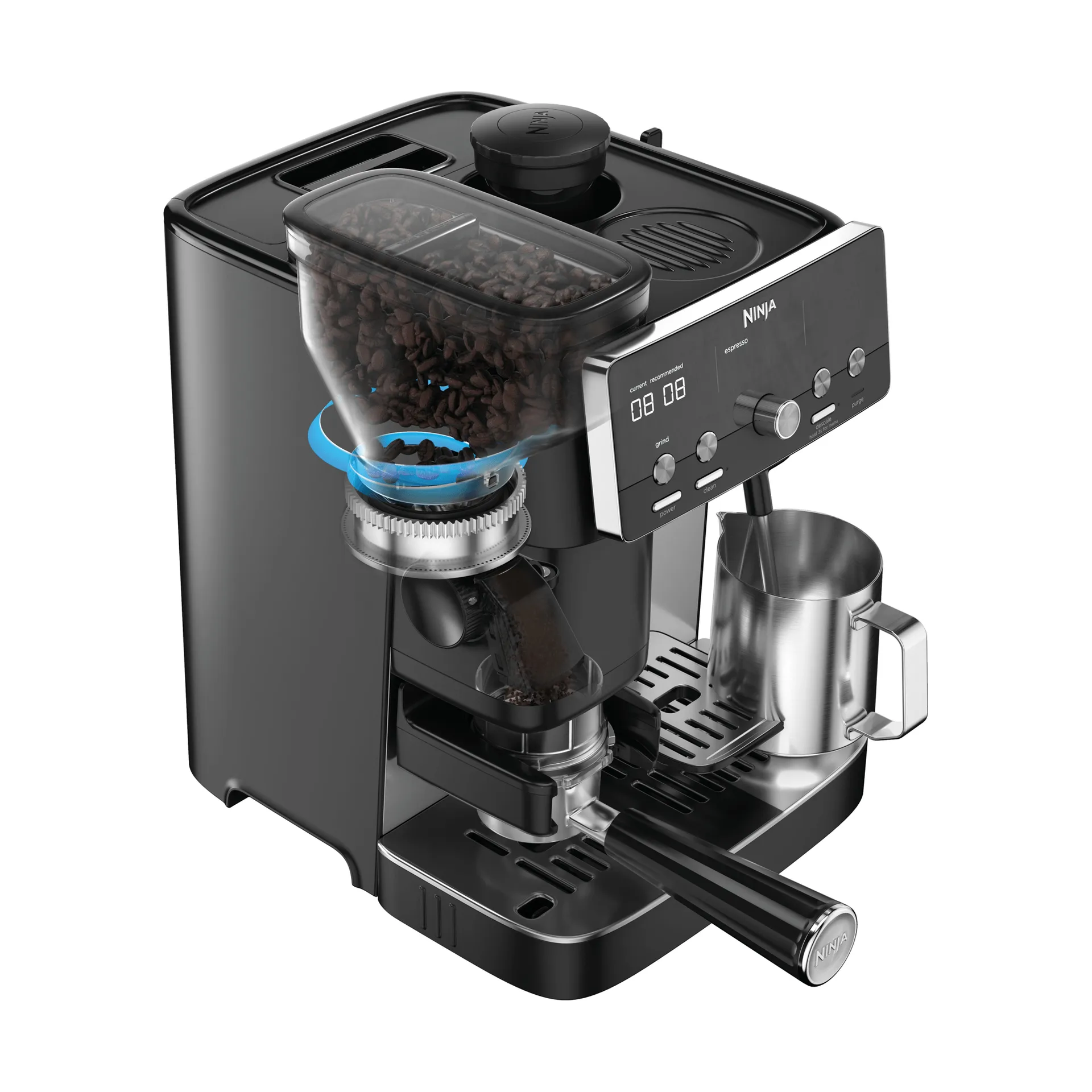 NINJA LUXE™ CAFÉ Mini automatic espresso machine, Black Ninja
