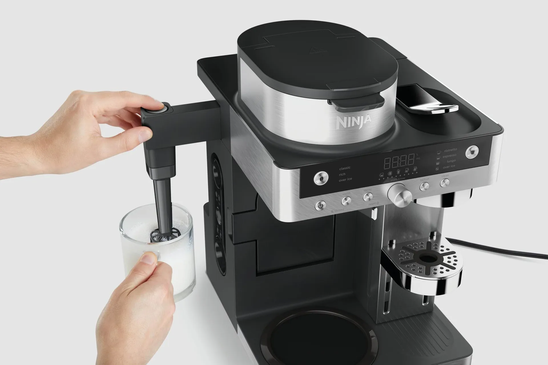 Ninja Prestige Dualbrew automatic espresso machine, Black Ninja