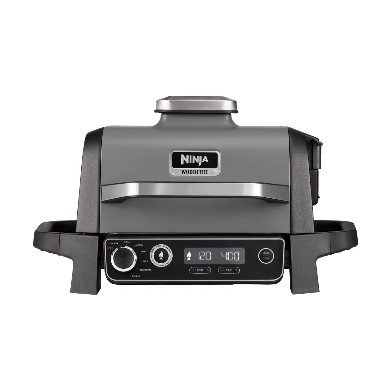 Ninja Woodfire OG701 7-in-1 electric grill 46x46 cm Black