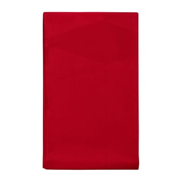 Geometric linnen tablecloth 147x250 cm - Red - NJRD