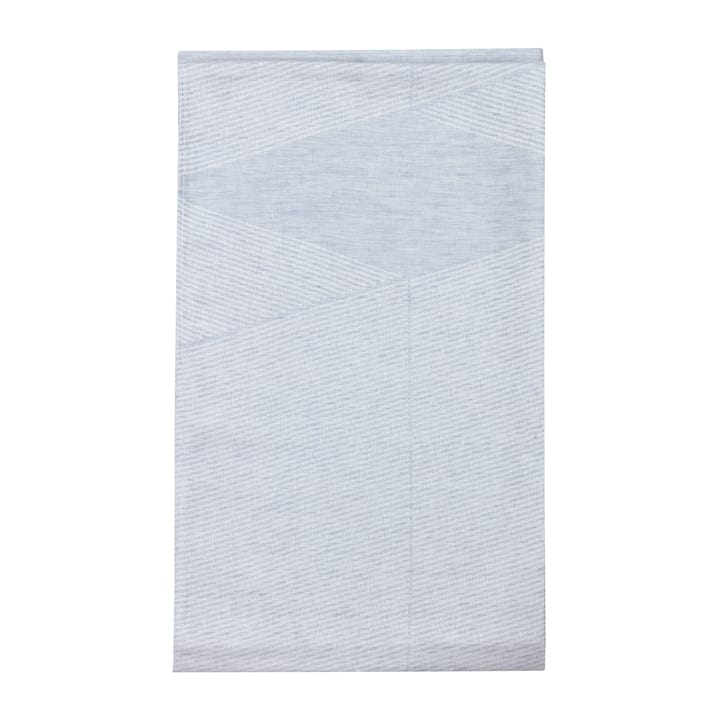 Geometric tablecloth 147x250 cm - Blue-white - NJRD