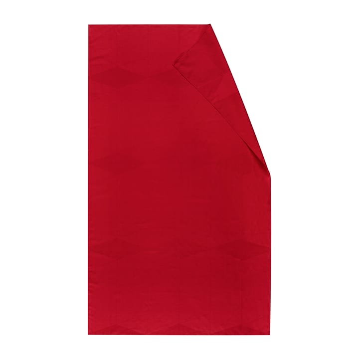Geometric tablecloth 147x250 cm - Red - NJRD