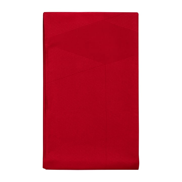 Geometric tablecloth 147x250 cm - Red - NJRD