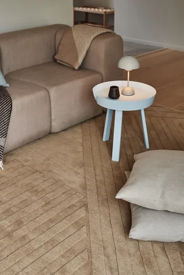 Levels Stripes wool rug - Beige, 200x300 cm - NJRD