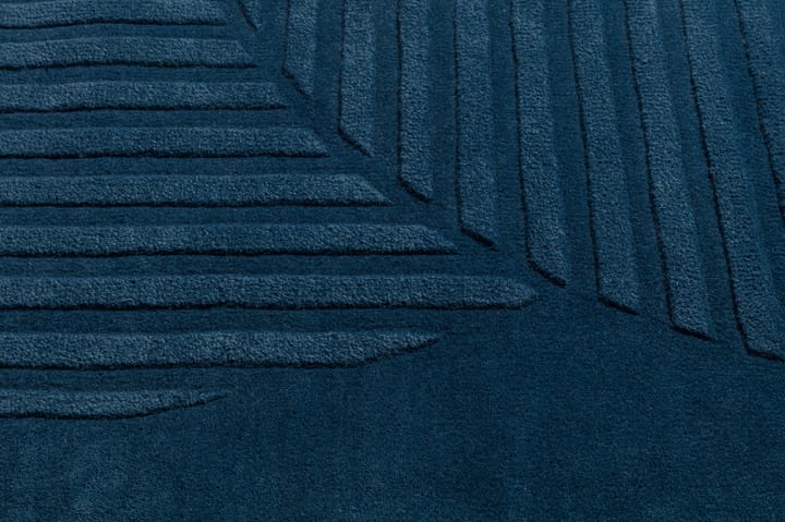 Levels wool rug circles blue - 200x300 cm - NJRD