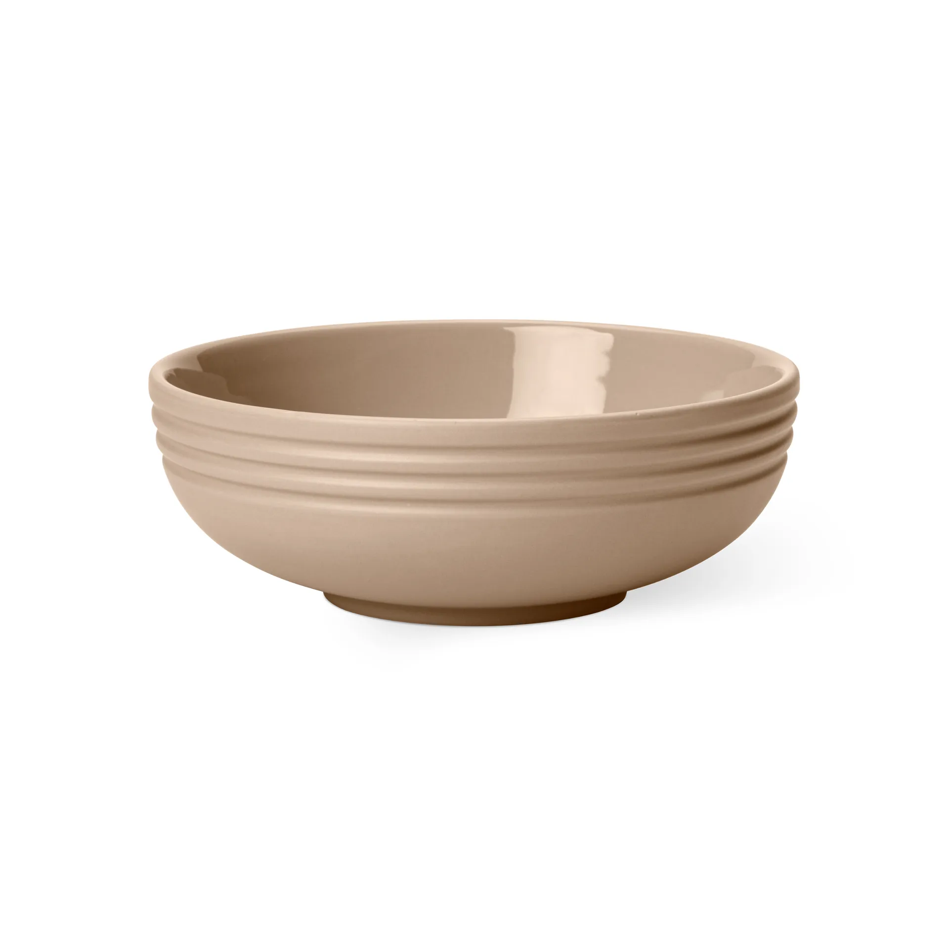 Lines bowl Ø16 cm, beige NJRD