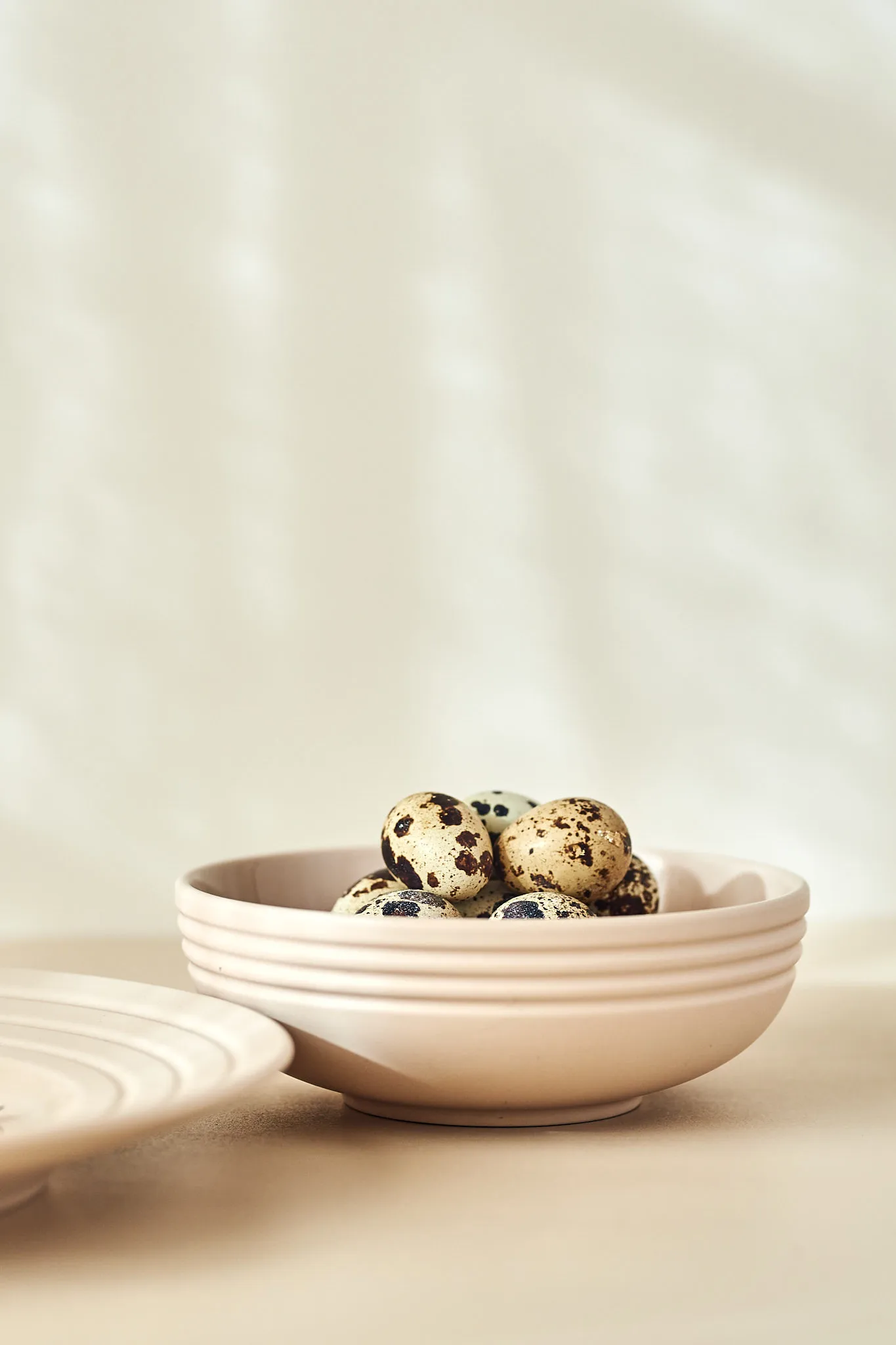 Lines bowl Ø16 cm, beige NJRD