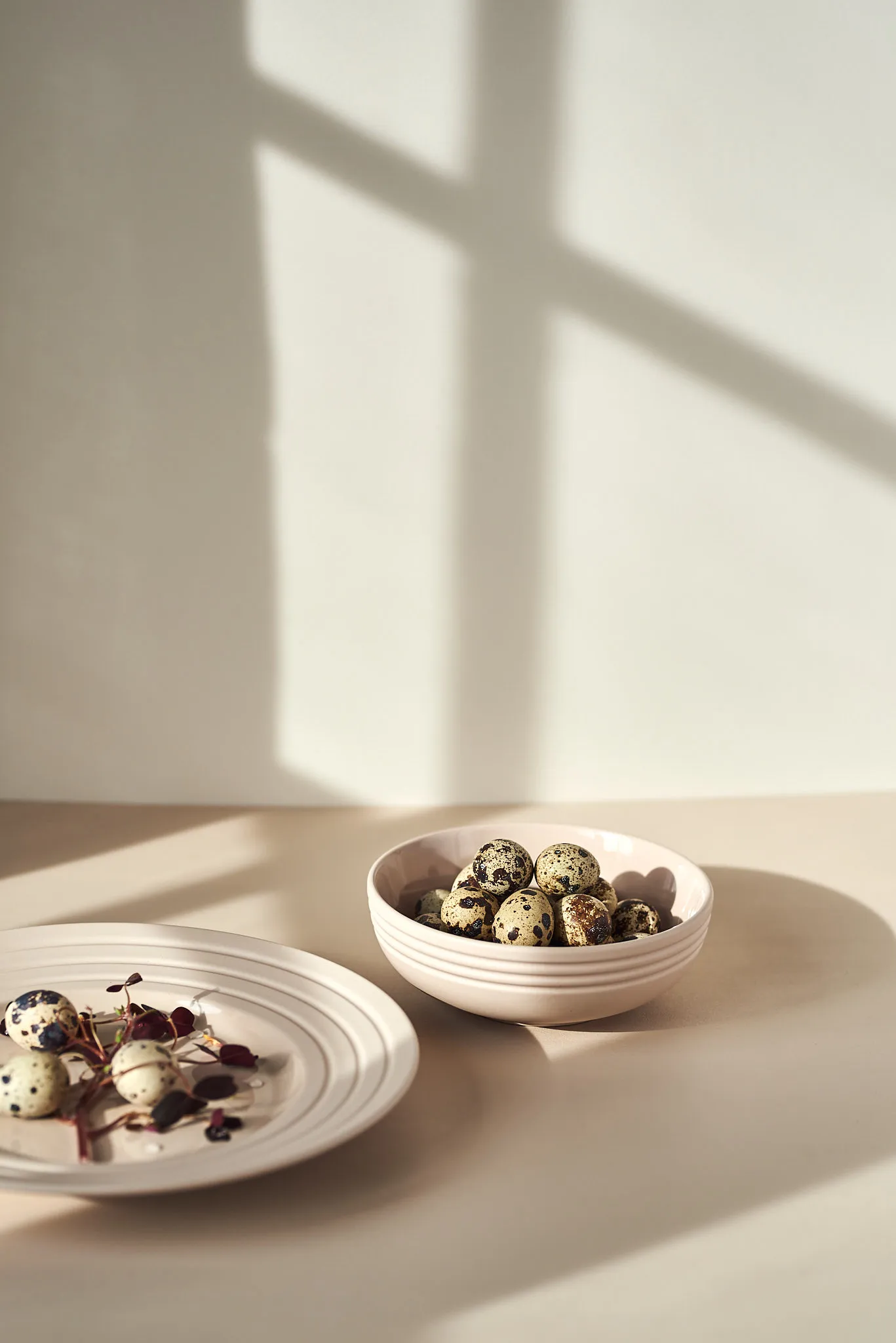 Lines bowl Ø16 cm, beige NJRD