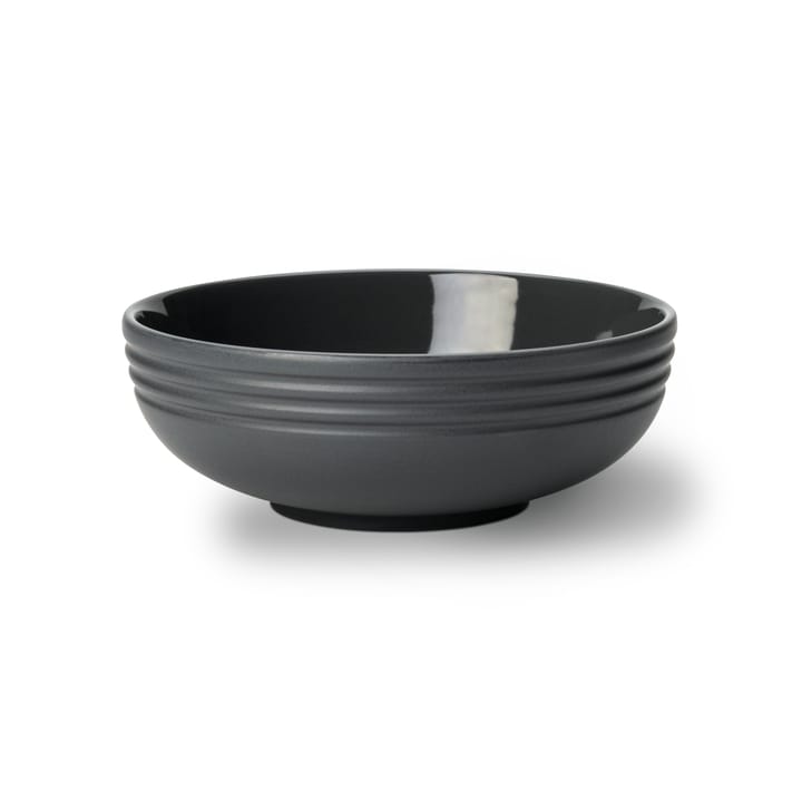 Lines bowl Ø16 cm - dark grey - NJRD