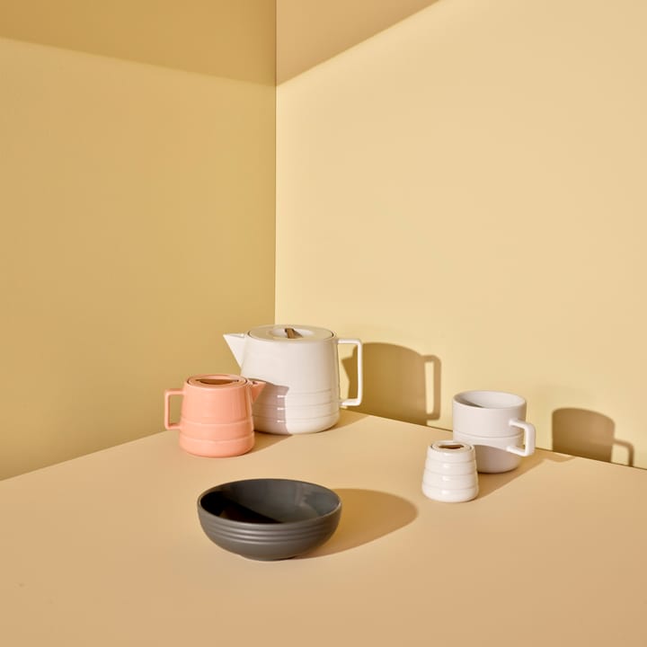 Lines bowl Ø16 cm, dark grey NJRD