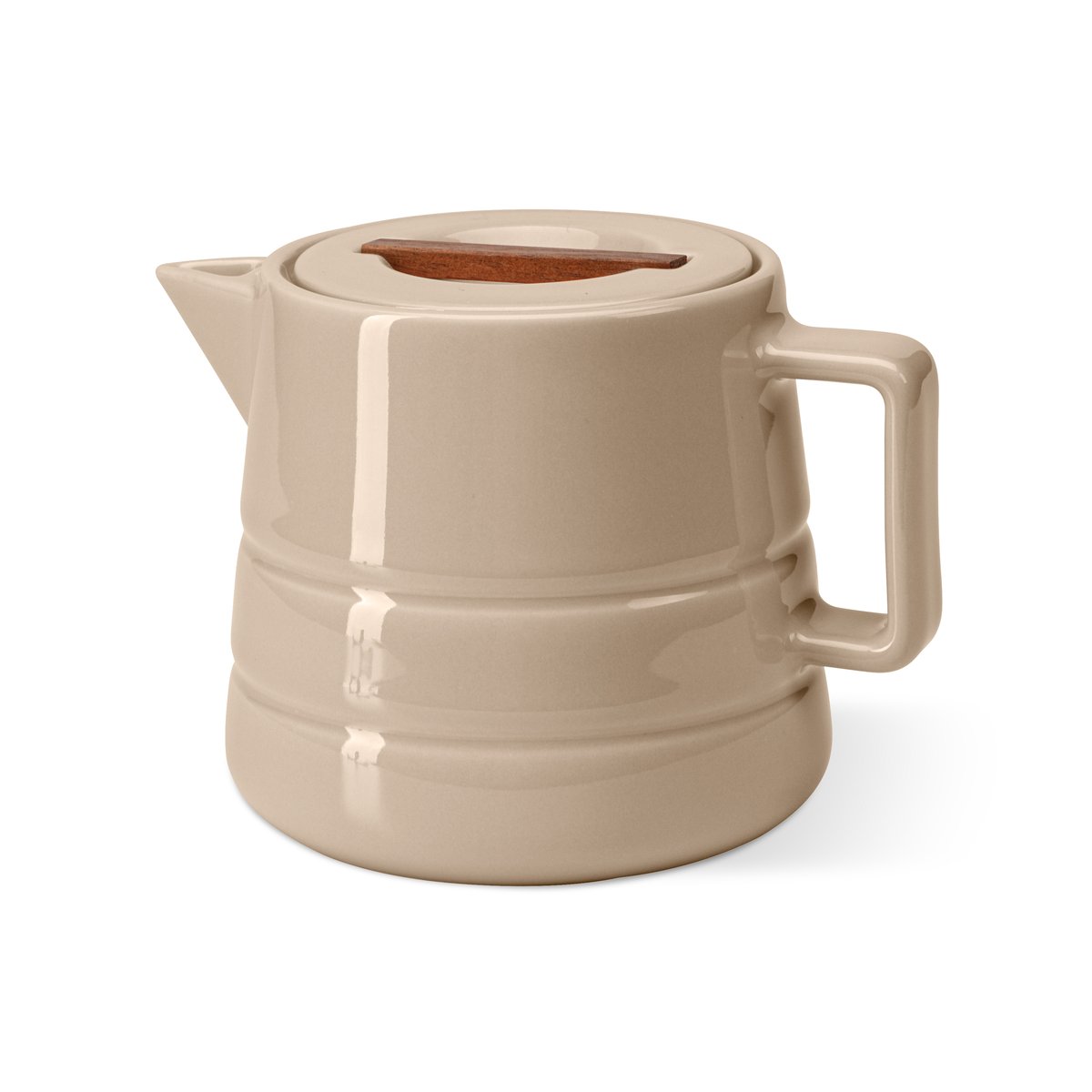 NJRD Lines milk jug 50 cl beige | Scandinavian Design | Milk jugs | Beige