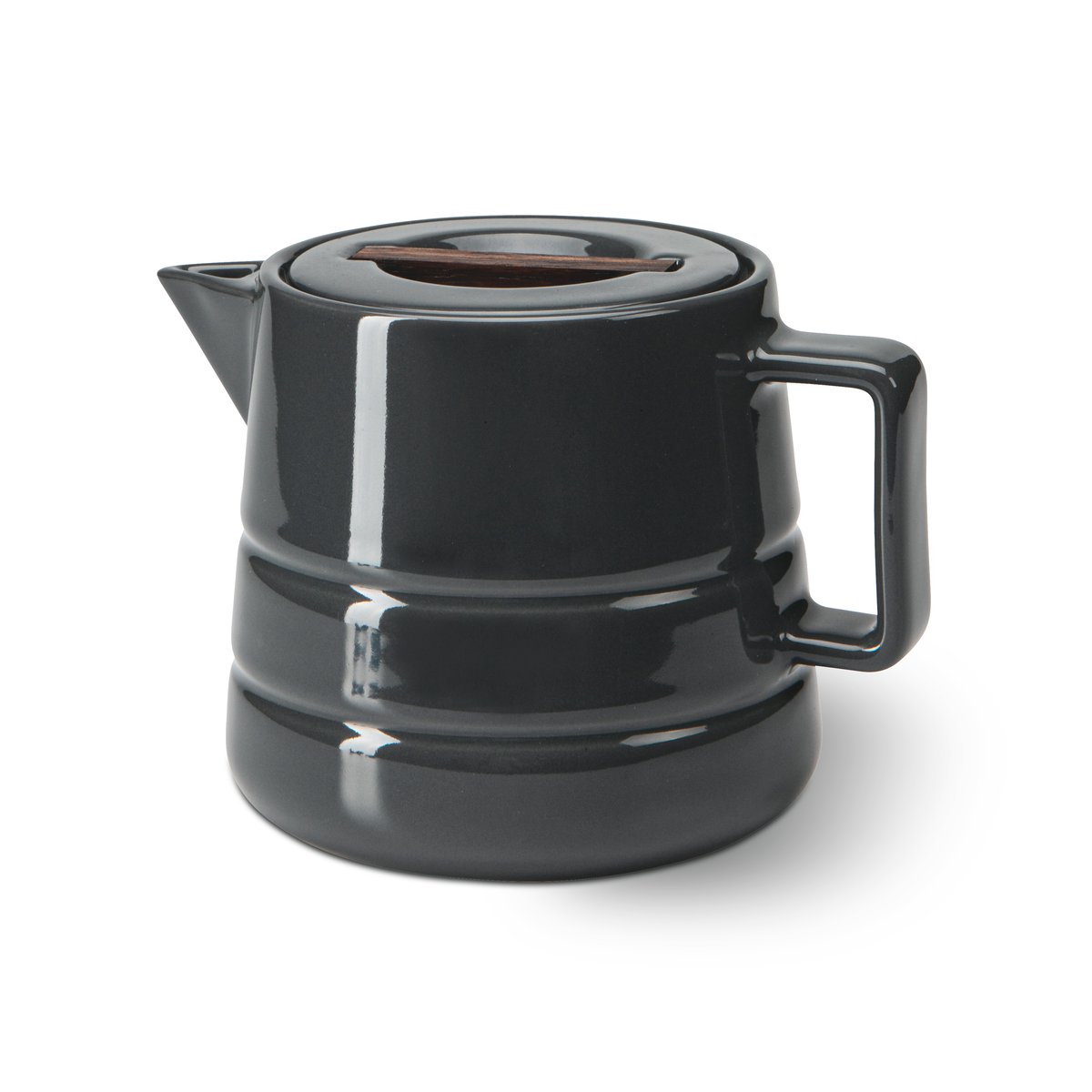 NJRD Lines milk jug 50 cl dark grey | Scandinavian Design | Milk jugs | Grey