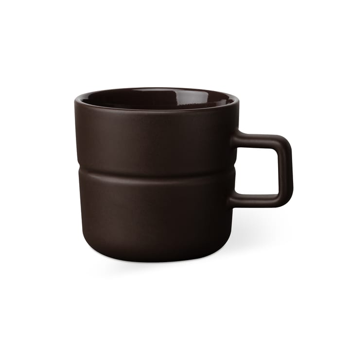 Lines mug 30 cl - brown - NJRD