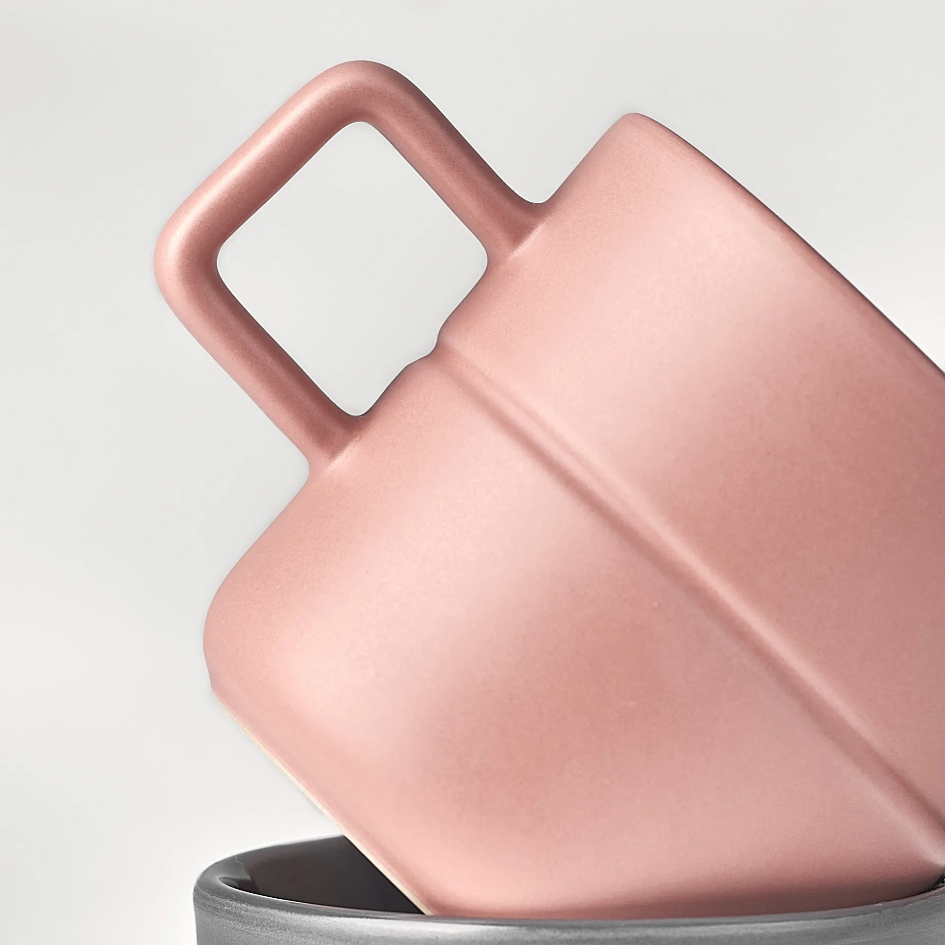 Lines mug 30 cl, pink NJRD