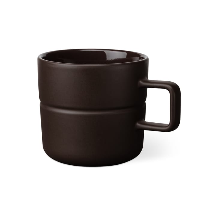 Lines mug 50 cl, brown NJRD