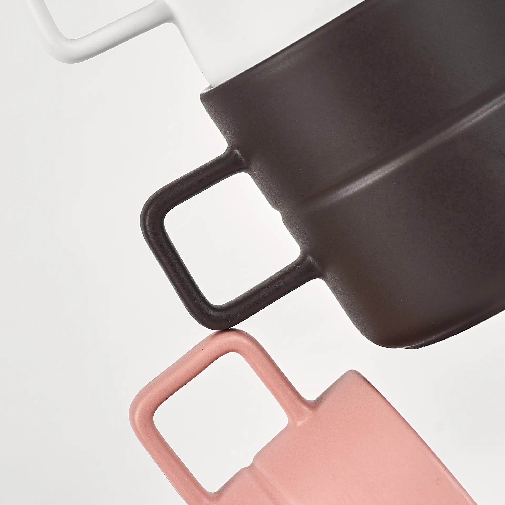 Lines mug 50 cl, brown NJRD
