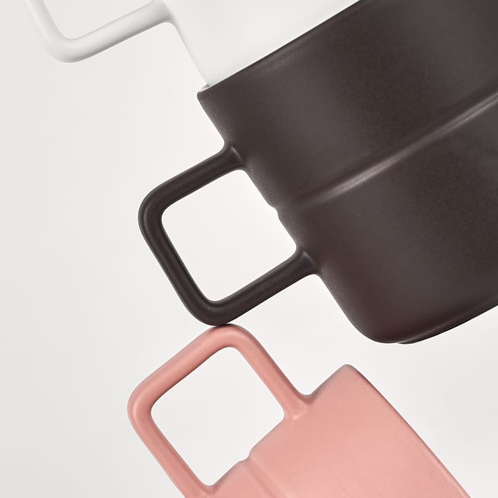 Lines mug 50 cl, brown NJRD