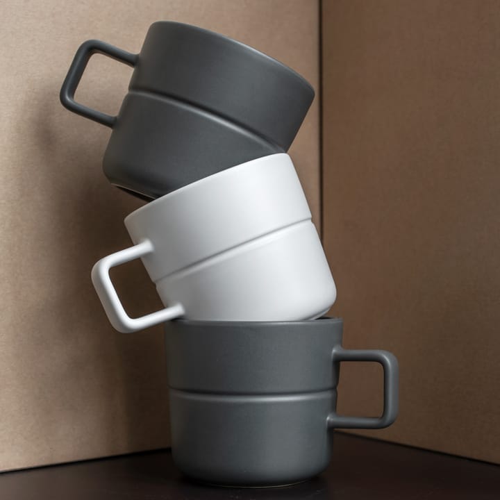 Lines mug 50 cl - dark grey - NJRD