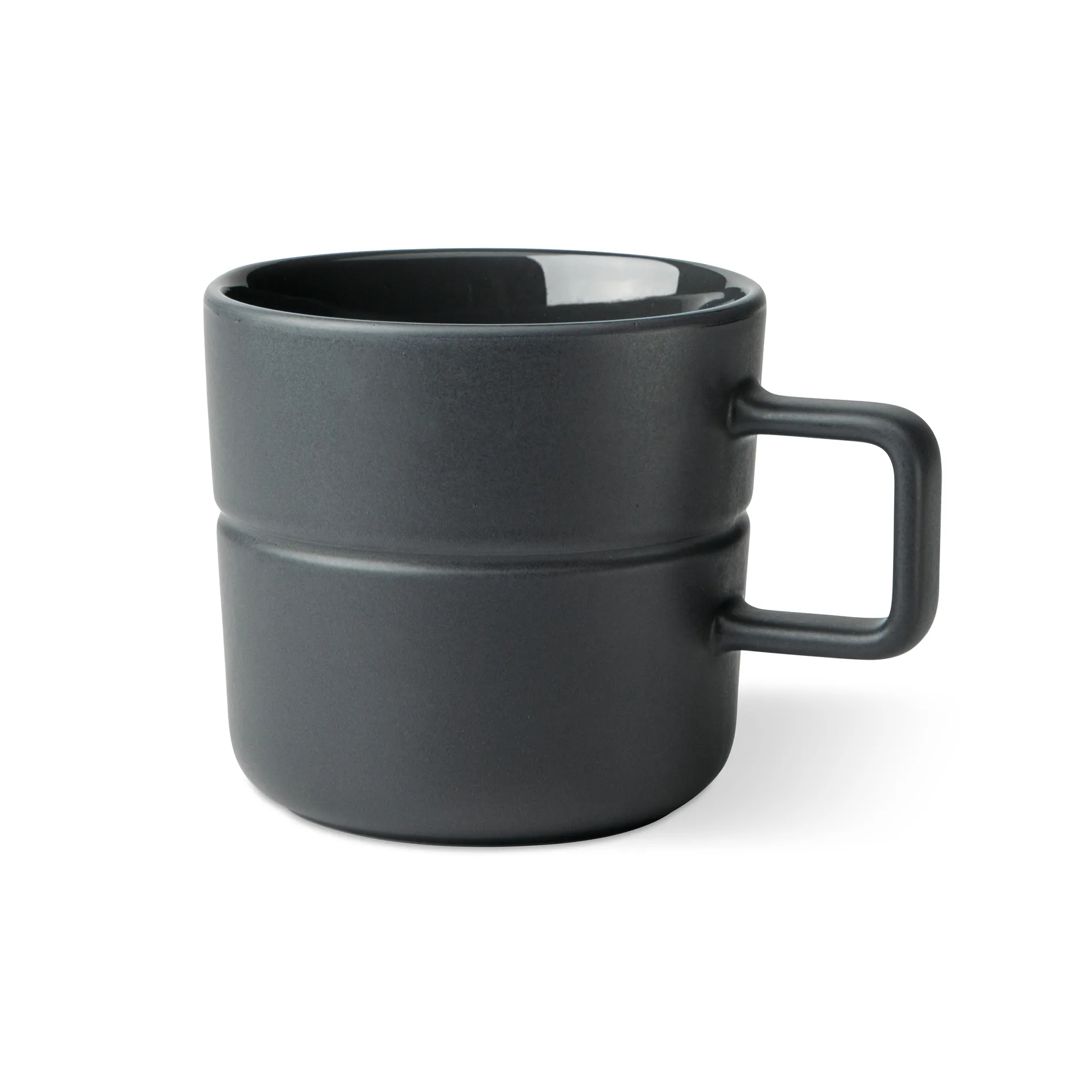 Lines mug 50 cl, dark grey NJRD