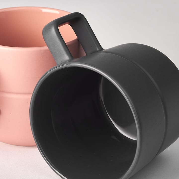 Lines mug 50 cl, dark grey NJRD