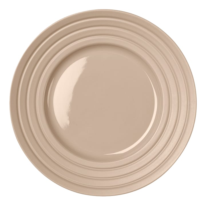Lines plate Ø27 cm - beige - NJRD