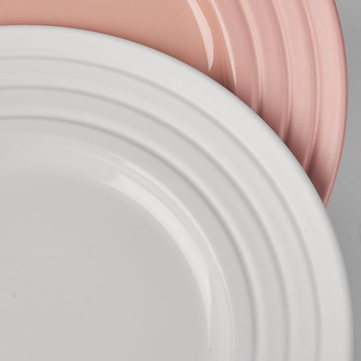 Lines plate Ø27 cm, white NJRD