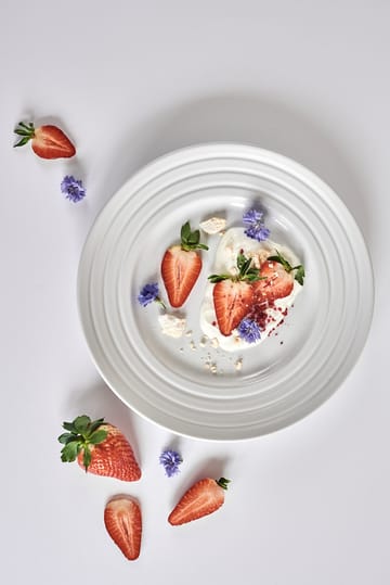 Lines plate Ø27 cm - white - NJRD