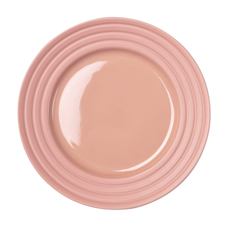 Lines small plate Ø21 cm, pink NJRD