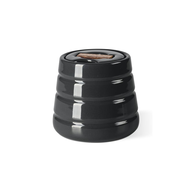 NJRD Lines sugar bowl dark grey