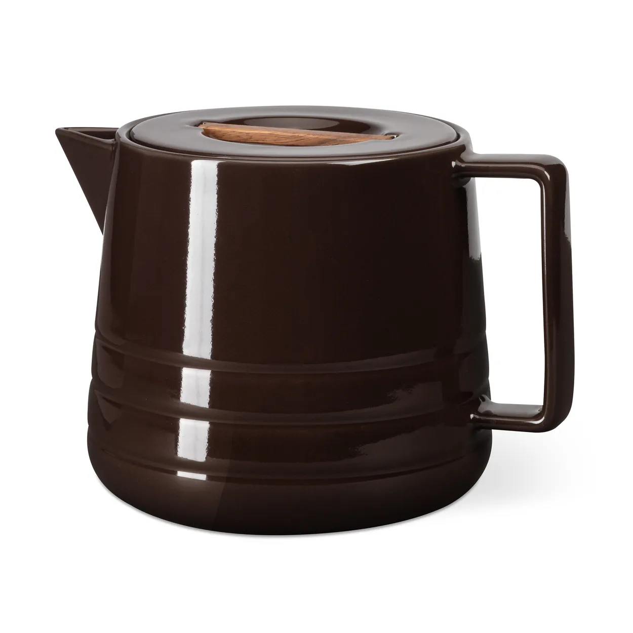 NJRD Lines teapot 1.5 liter brown | Scandinavian Design | Teapots | Brown