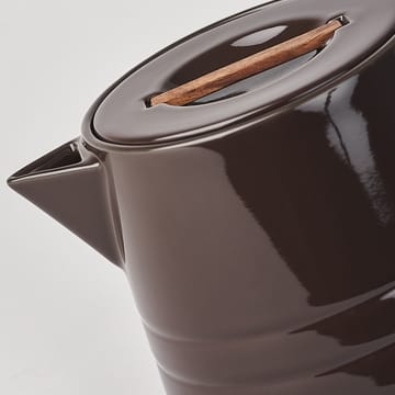 Lines teapot 1.5 liter - brown - NJRD