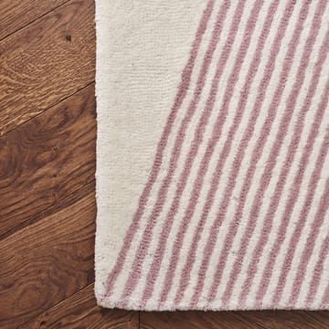 Rectangles wool rug pink - 170x240 cm - NJRD