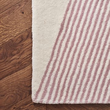 Rectangles wool rug pink - 200x300 cm - NJRD