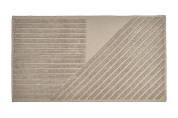 Stripes bath mat 50x90 cm - Beige - NJRD