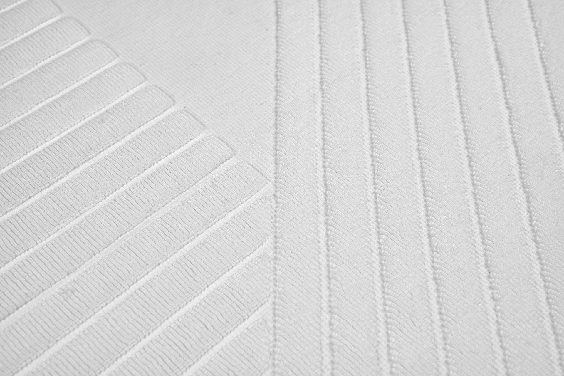 Stripes bath mat 50x90 cm, White NJRD