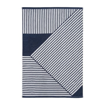 Stripes bath towel 100x150 cm - Blue - NJRD